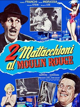 Locandina: 2 mattacchioni al Moulin Rouge