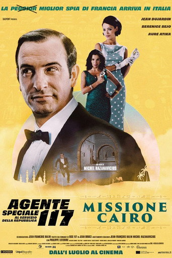 Locandina: Agente speciale 117 al servizio della Repubblica: Missione Cairo