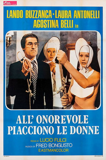 Locandina: All'onorevole piacciono le donne