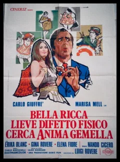 Locandina: Bella, ricca, lieve difetto fisico, cerca anima gemella