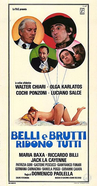 Locandina: Belli e brutti ridono tutti