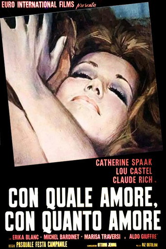 Locandina: Con quale amore con quanto amore