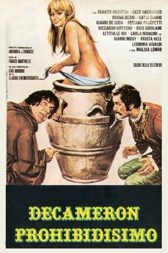Locandina: Decameron proibitissimo (Boccaccio mio statte zitto)