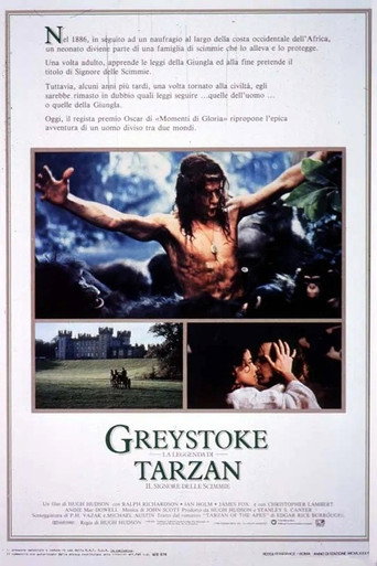 Locandina: Greystoke - La leggenda di Tarzan, il signore delle scimmie