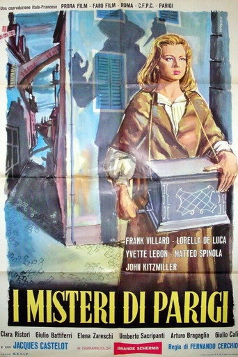 Locandina: I misteri di Parigi
