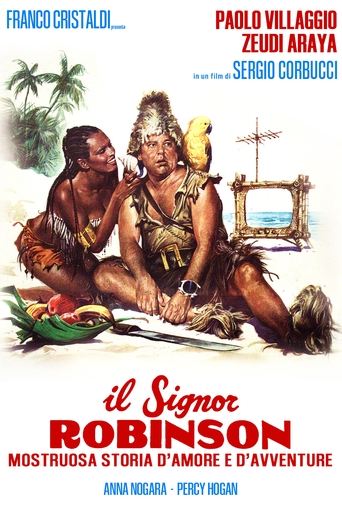 Locandina: Il signor Robinson - Mostruosa storia d'amore e d'avventure