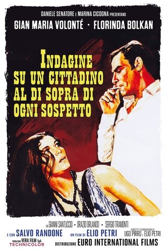 Locandina: Indagine su un cittadino al di sopra di ogni sospetto