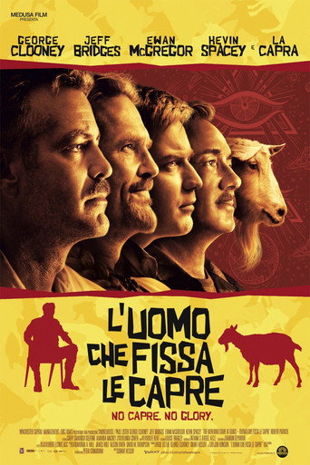 Locandina: L'uomo che fissa le capre
