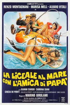 Locandina: La liceale al mare con l'amica di papà