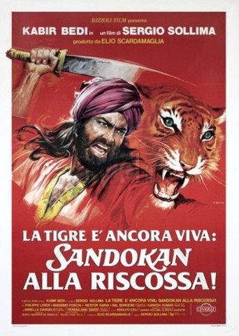 Locandina: La tigre è ancora viva: Sandokan alla riscossa!