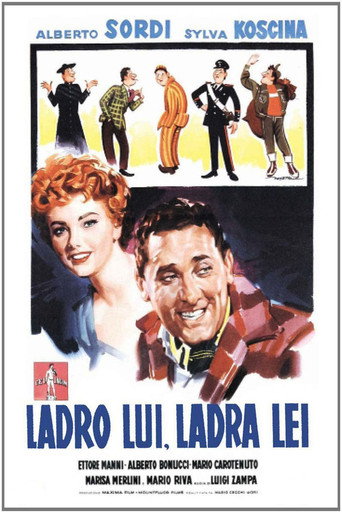 Locandina: Ladro lui, ladra lei