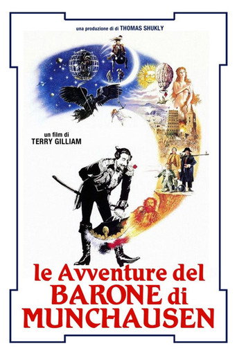 Locandina: Le avventure del Barone di Munchausen
