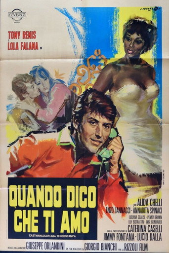 Locandina: Quando dico che ti amo