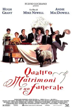 Locandina: Quattro matrimoni e un funerale