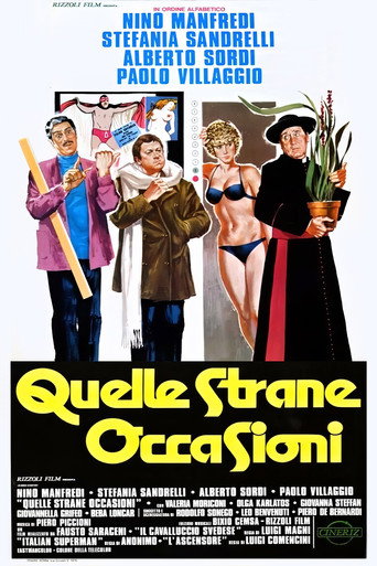 Locandina: Quelle strane occasioni