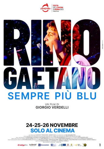 Locandina: Rino Gaetano - Sempre più blu