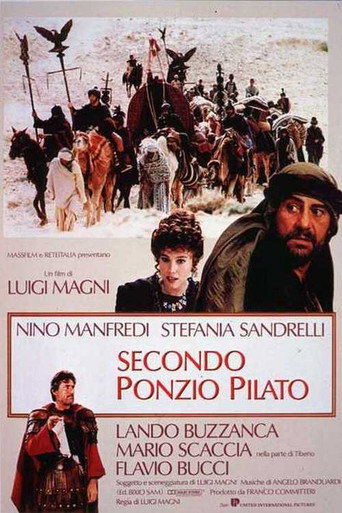 Locandina: Secondo Ponzio Pilato