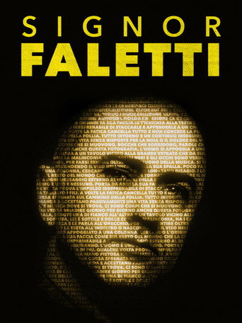 Locandina: Signor Faletti
