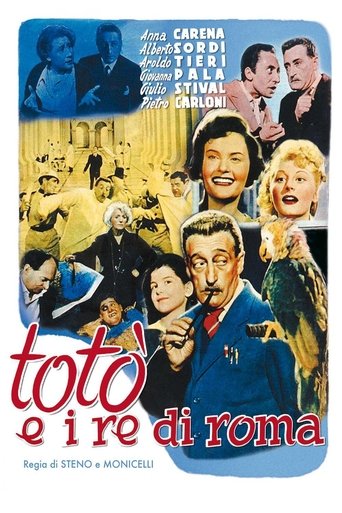 Locandina: Totò e i re di Roma