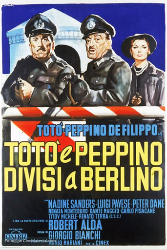 Locandina: Totò e Peppino divisi a Berlino