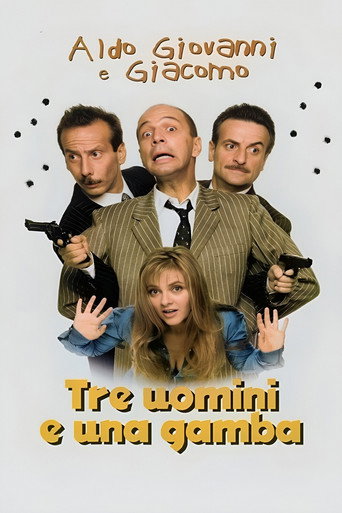 Locandina: Tre uomini e una gamba