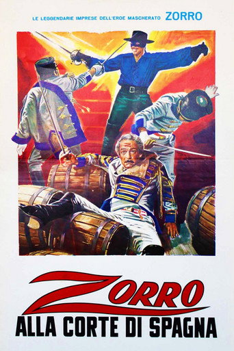 Locandina: Zorro alla corte di Spagna