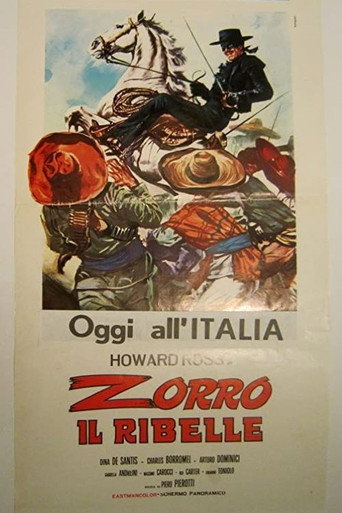 Locandina: Zorro il ribelle